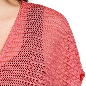 Cover-Up Women’s Jordan Taylor Short Sleeve Mesh Swim Tunic Medium